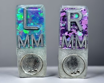 MINI Glitter Xray Marker Set with Positioning BBs - 2 initials only