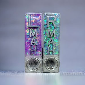 SKINNY Glitter Xray Marker Set with Positioning BBs - up to 3 initials