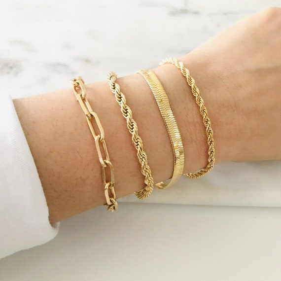 Sterling Silver & Gold Bracelets – Ring Concierge