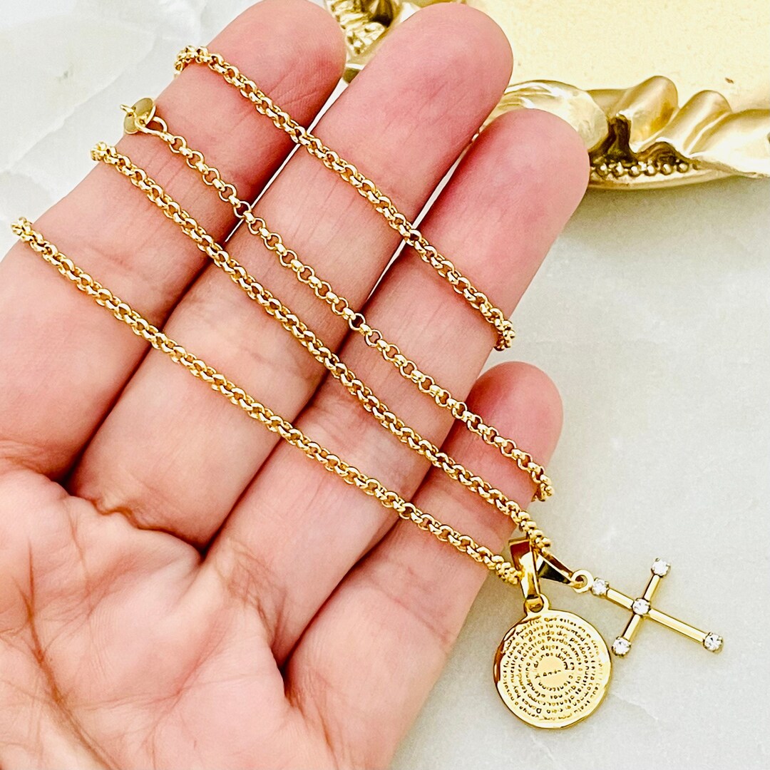 Lords prayer pendant necklace Clearance