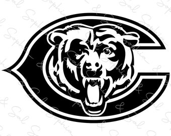 Chicago Bears Dxf | Etsy