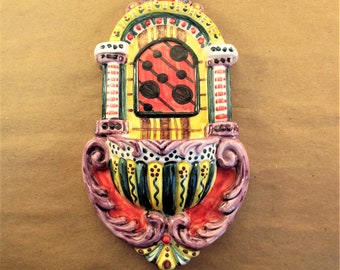 Hand-painted Holy Water Font
