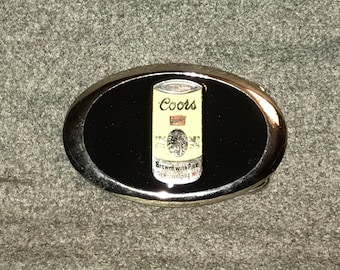 Vintage Coors Beer Belt Buckle