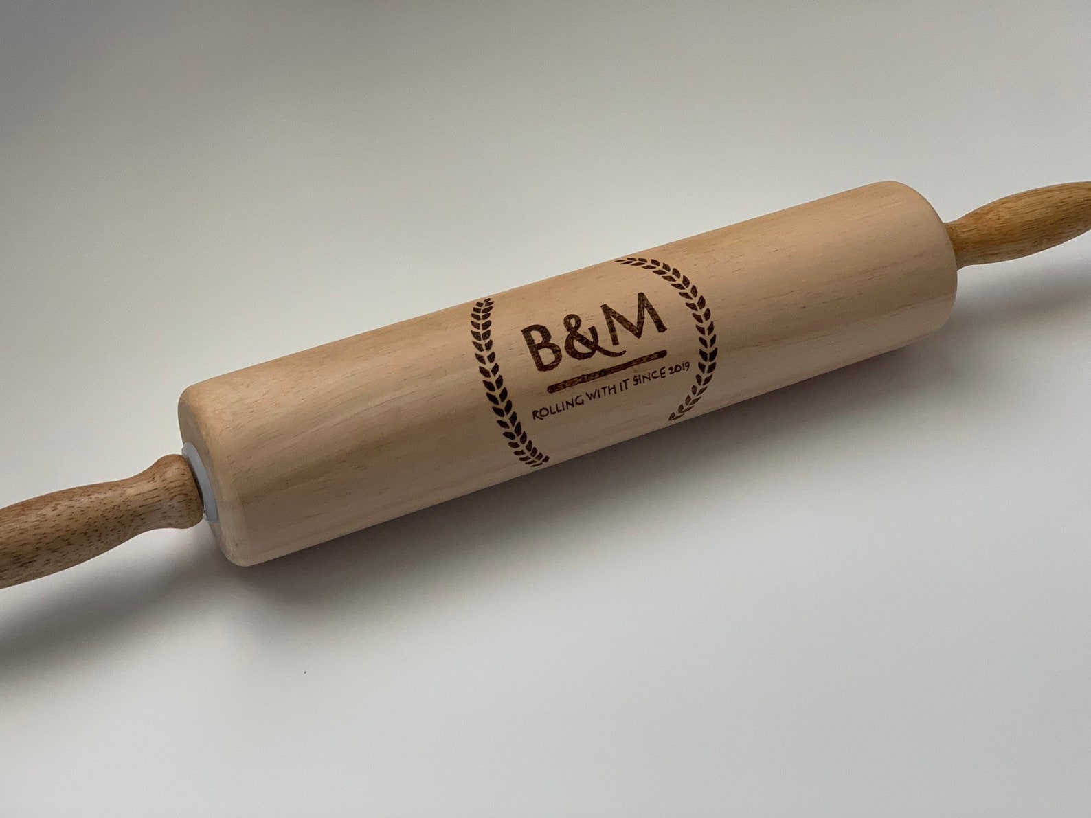 Personalized Wedding Gift Rolling Pin Etsy Sweden