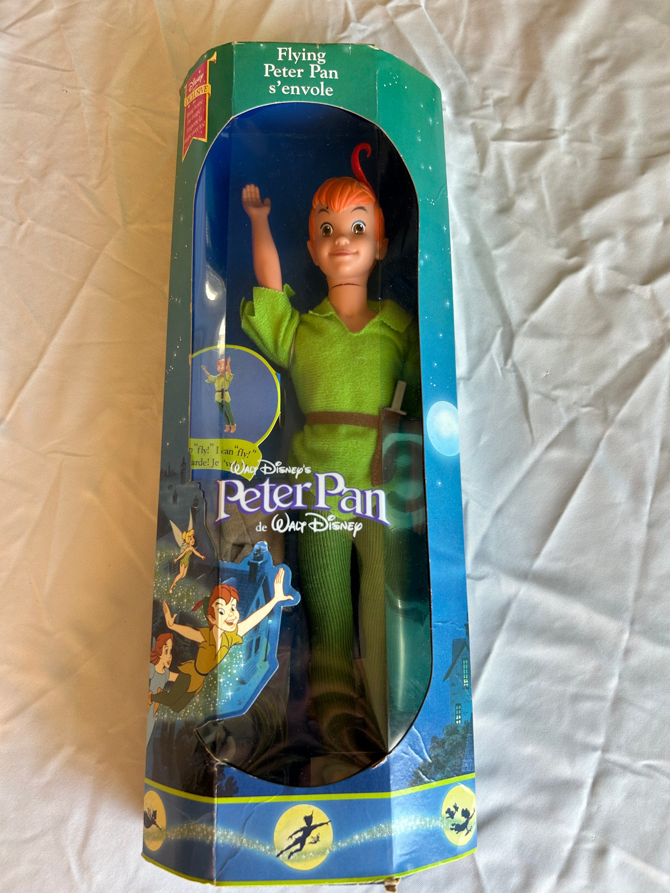Peter pan doll disney store deals