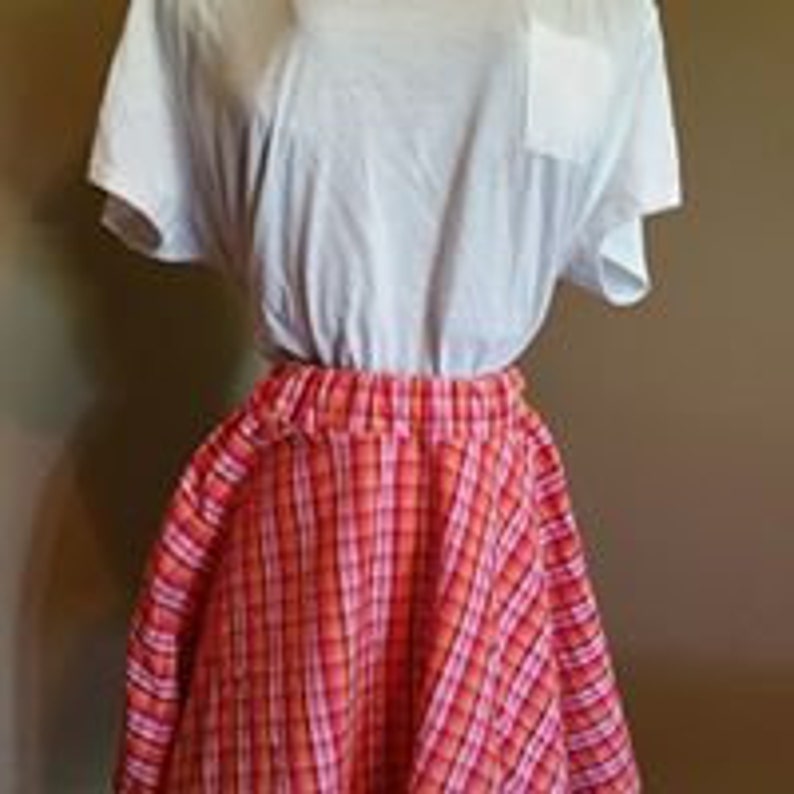 SUMMER SEERSUCKER SKIRT