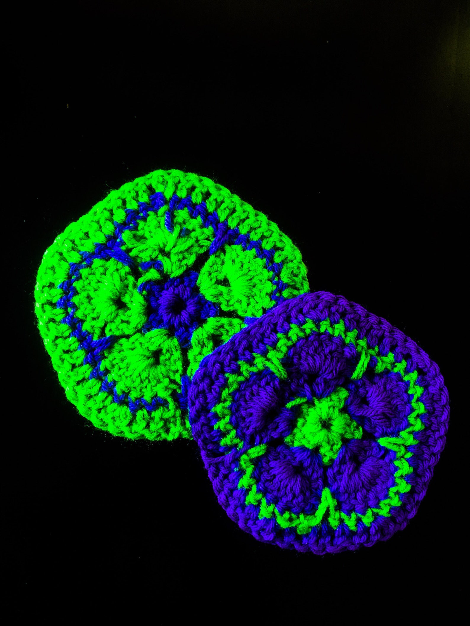 Handmade Crochet Coaster Hexagon 2pc Etsy Singapore