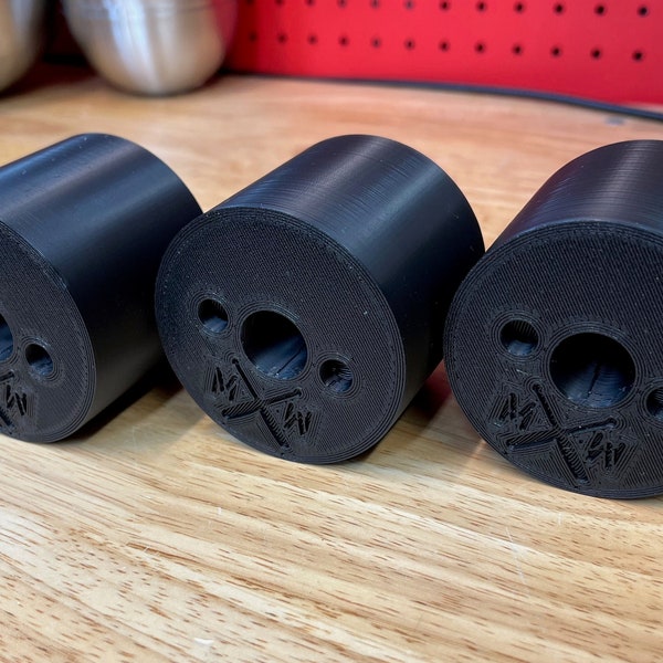 3D Printed Spacers for Adex Adjustable Heavy Club - Black