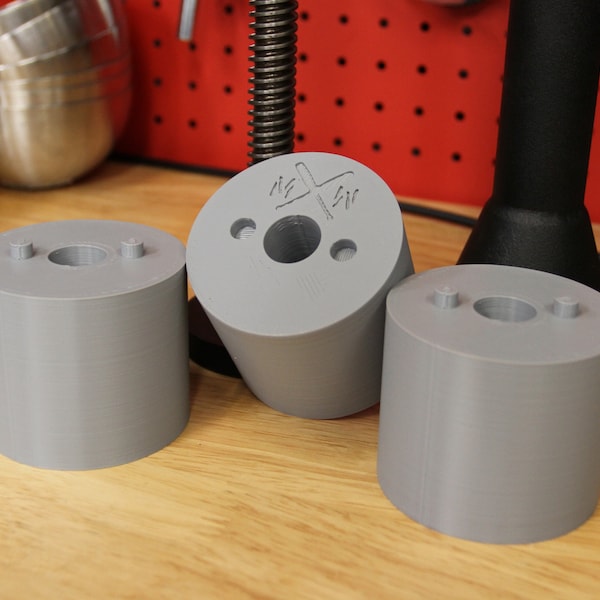 3D Printed Spacers for Adex Adjustable Heavy Club - 3 pc - Light Gray