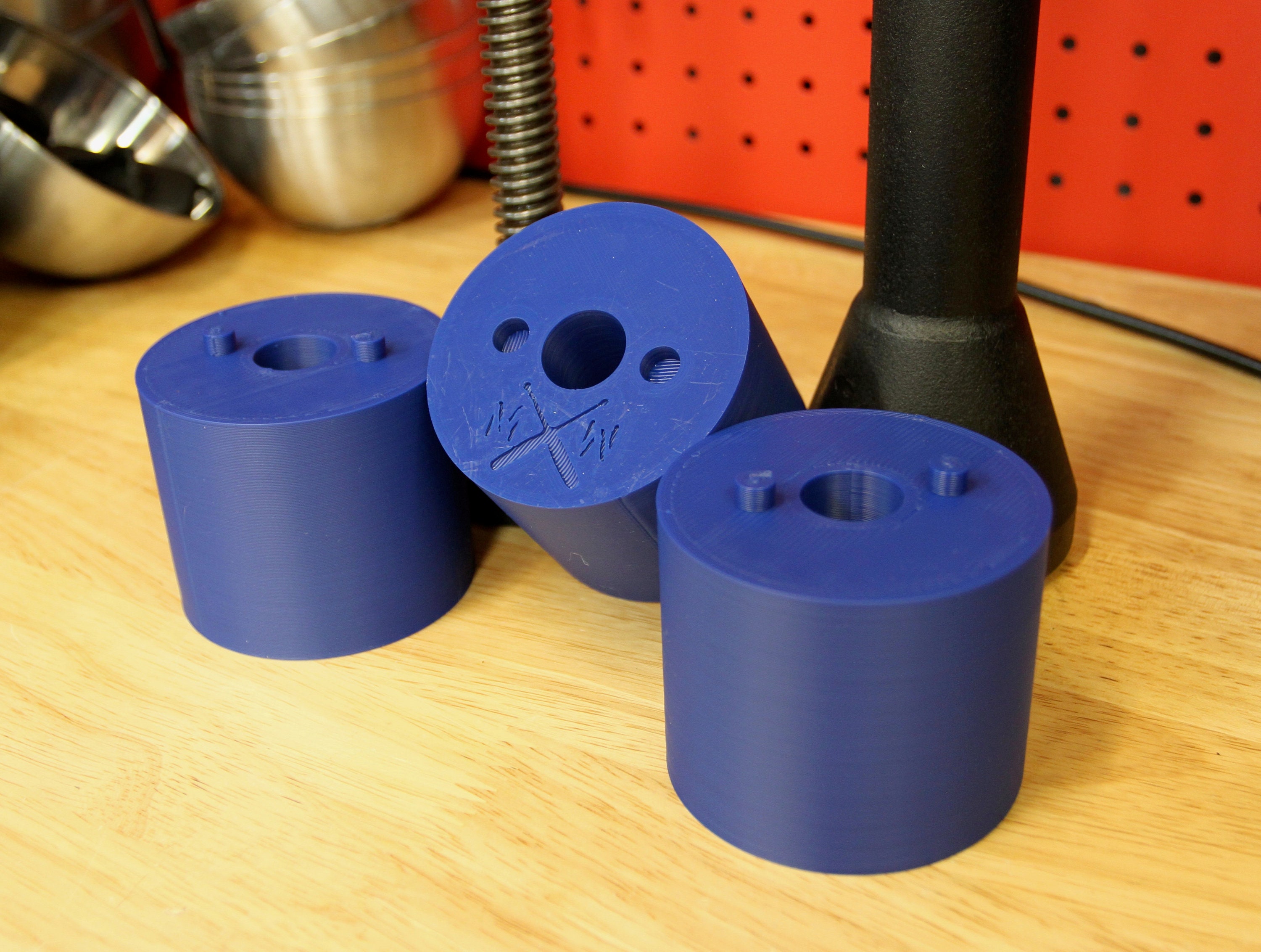 3D Printed Spacers for Adex Adjustable Heavy Club 3 Pc Blue Etsy