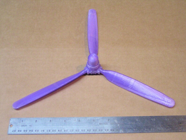 STL Files F4U Corsair 3blade Propeller for 3D Printing at Home. Etsy