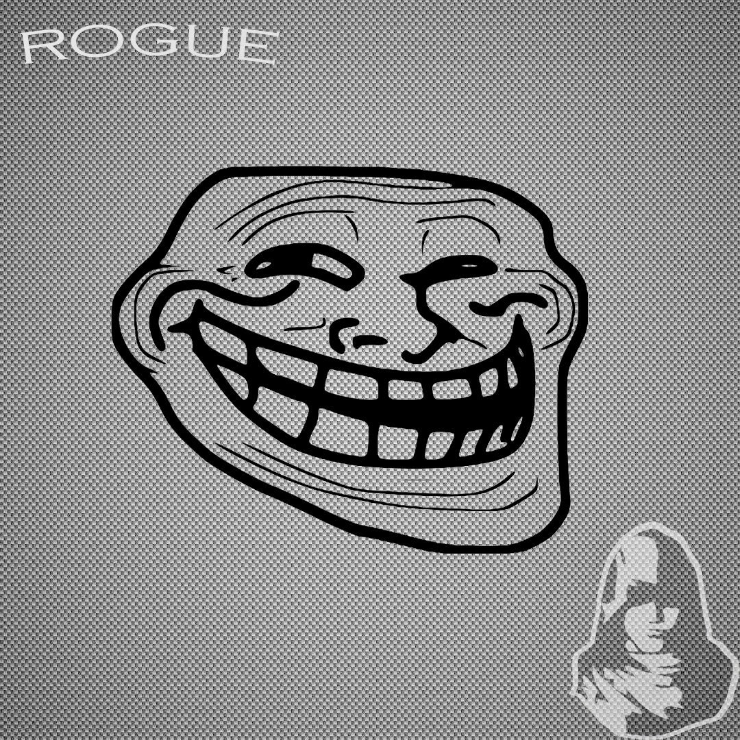 Crazy Troll Face Sticker - Crazy Troll face Troll - Discover