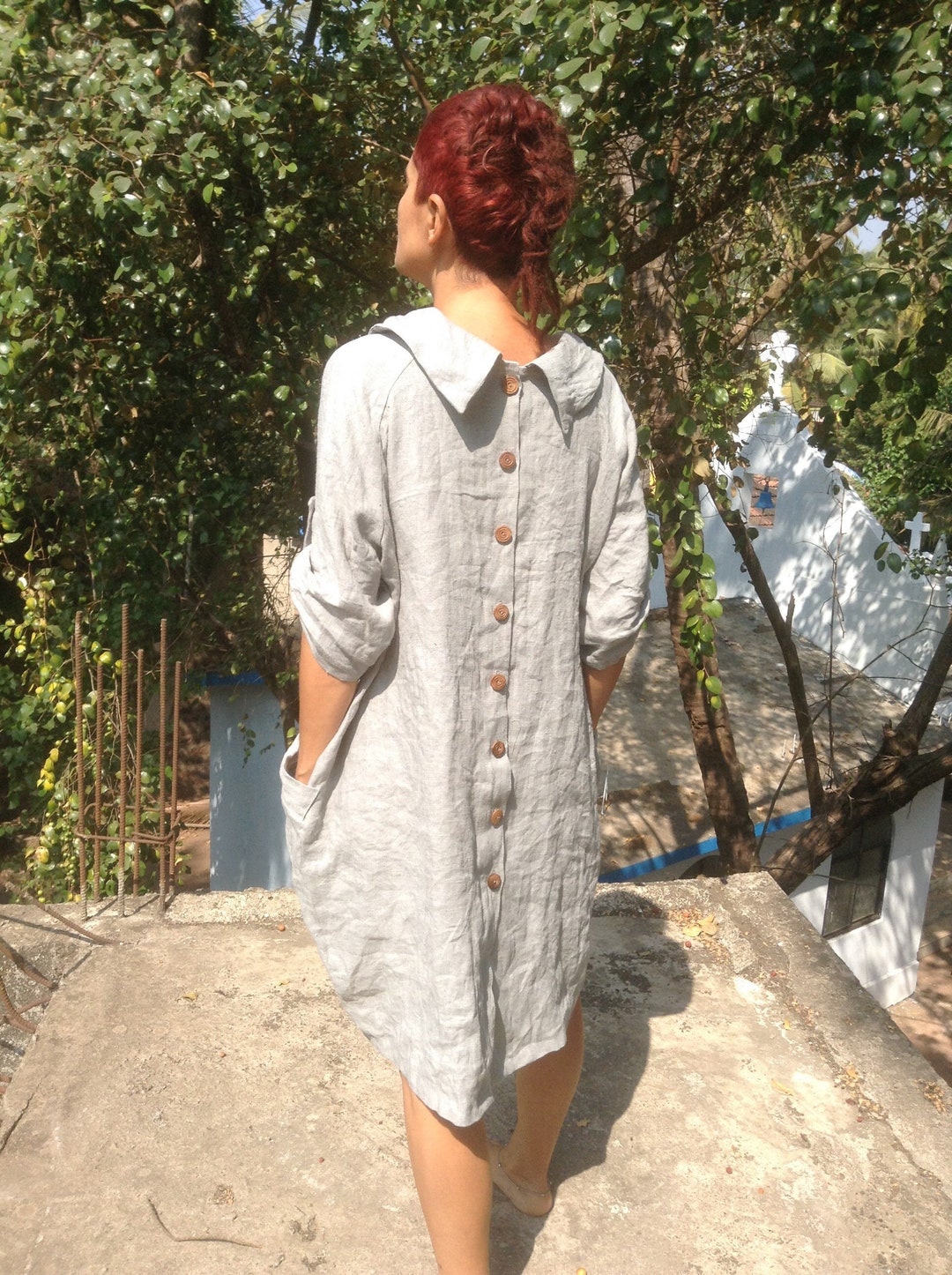 Linen dress FRENCH