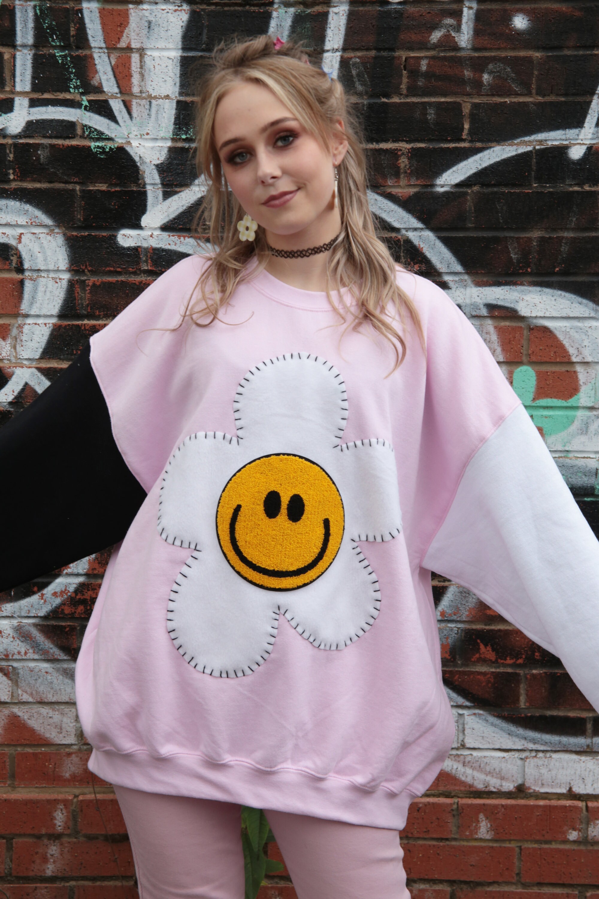 Smiley Face Jumper Etsy Ireland