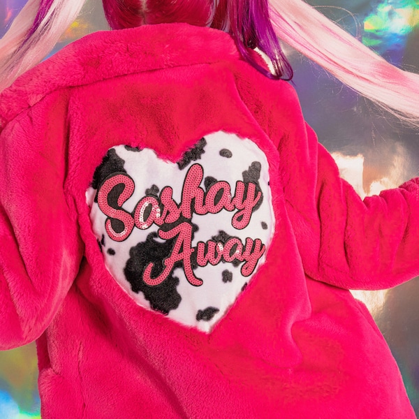 Sashay Away Cow Girl Coat | Limited Edition | Ru Pauls Drag Race | Eccentric Barbie Rave Party Pride Festival Sass Queen