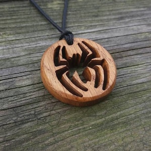 Spider Necklace Pendant, Spider Symbol, Fandom Jewelry, Geeky Necklace, Geeky Jewelry, Superhero Necklace, Gift Necklace Pendant