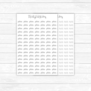 SC-28 // Pilates Script Planner Stickers