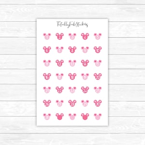 DC-57//////des autocollants inspirés des souris pour la Saint-Valentin