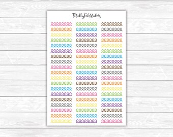 FU-10 // Spiral Doodle Divider Planner Stickers