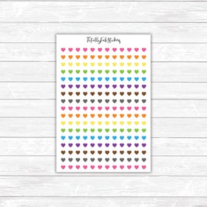 IC-9 // Tiny Hearts Icon Planner Stickers