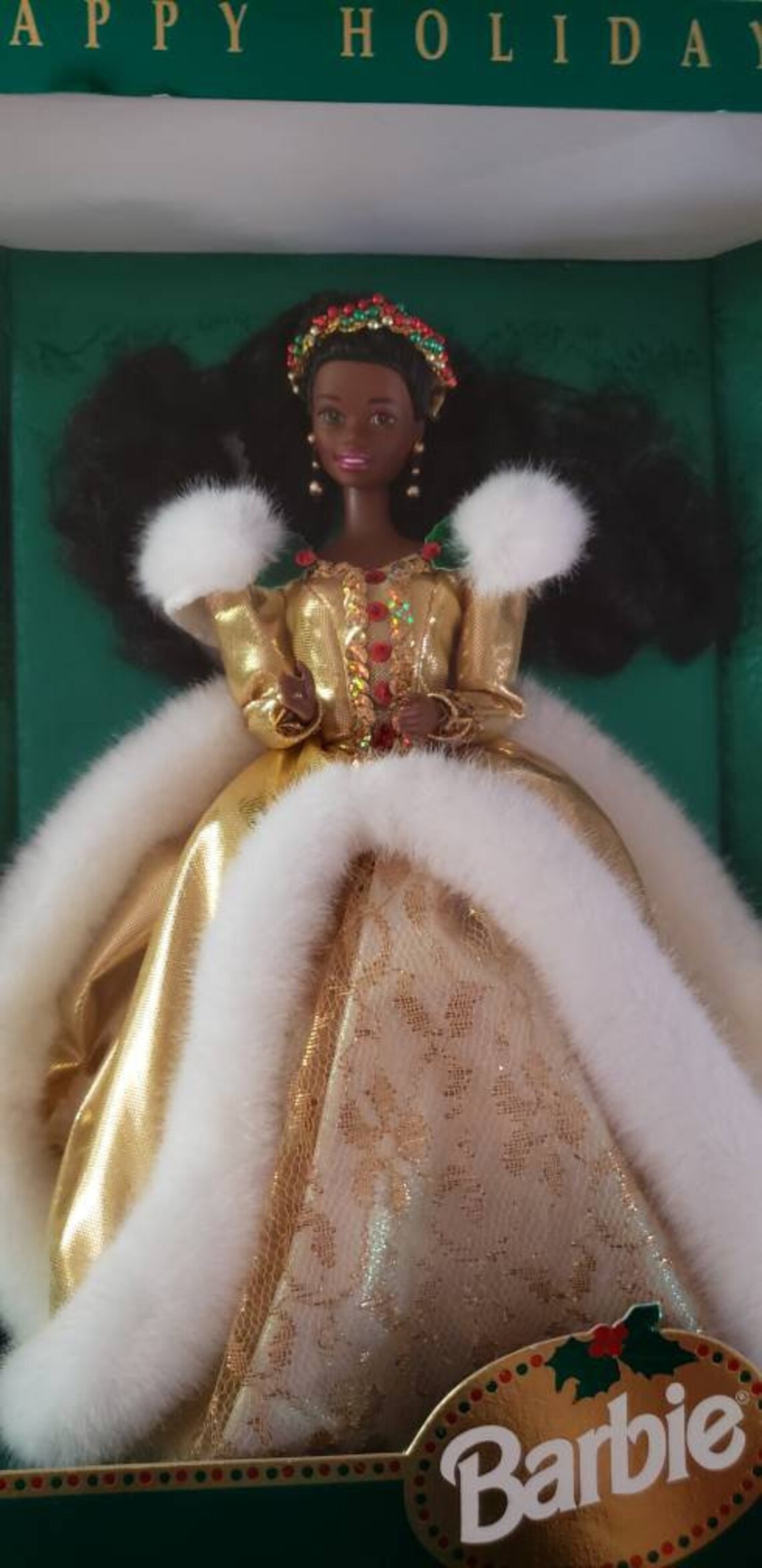 Awesome 1994 Happy Holidays Barbie in the world