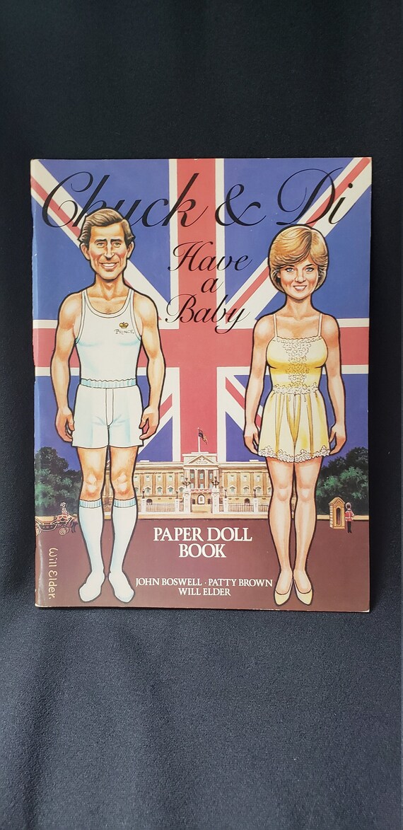 princess diana paper doll book