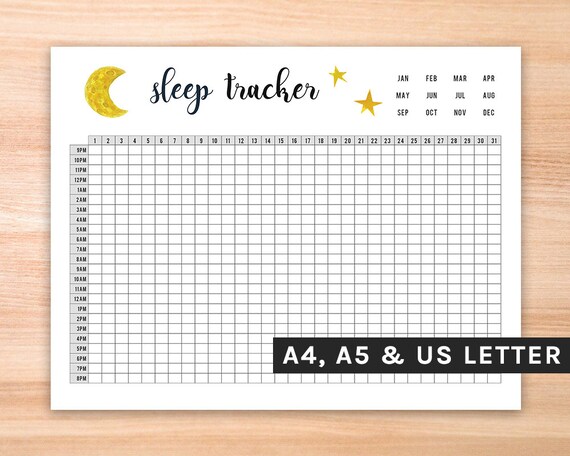 Adorable image within sleep tracker printable Hilaire image pertaining to sleep tracker printable