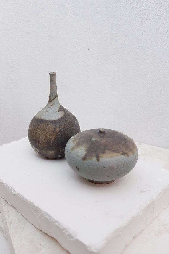 Taiga Series Ceramic Vase Set Ceramic Handmade Vase Etsy