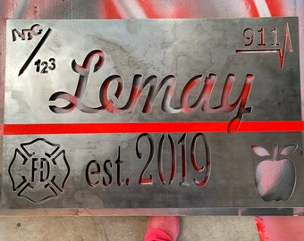 Wedding/Anniversary Personalized Metal Decor; metal sign; Mr & Mrs; Valentines Day gift; housewarming gift, home decor metal