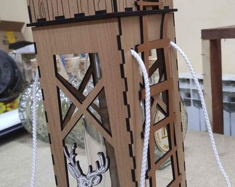 Mini Bar, asiento alto, escondite elevado, puesto de cazador (archivo digital, corte láser)