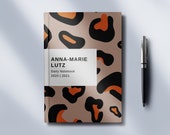 Personalised Hardcover Journal - Animal Print - 2021 Planner
