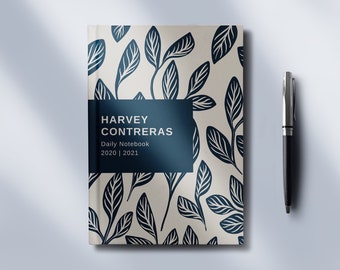 Personalised Journal - Daily Notes - Hardcover