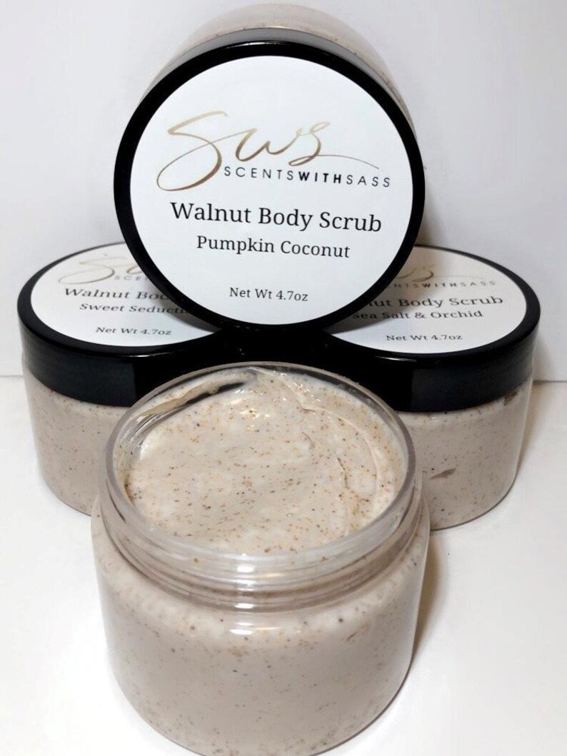 Walnut Scrub/exfoliate/smooth Skin - Etsy