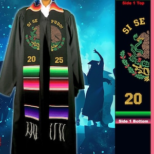 Étole mexicaine à écharpe de la promotion 2025 Aigle mexicain