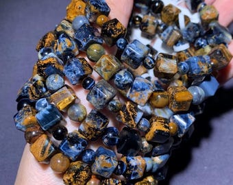 AAA Genuine Natural Pietersite Beaded Bracelet 8mm