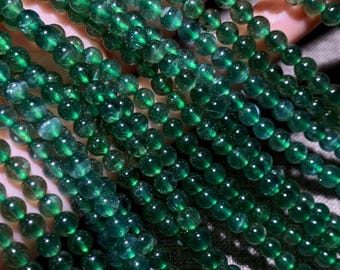 AAAA Genuine Natural Apatite Gemstone Round Beads 4MM (90PCS)