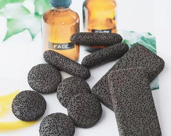 Natural Lava Stone Beads for Essential Oil Diffuser Jewelry Making