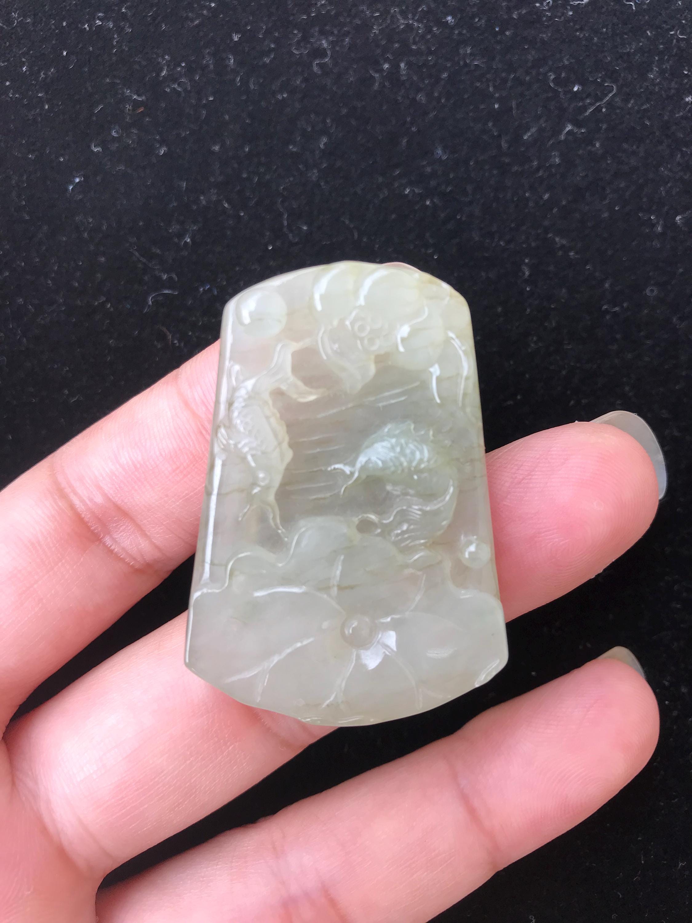 本物の天然魚型翡翠ペンダントネックレス 幸運のお守りギフト - Etsy 日本