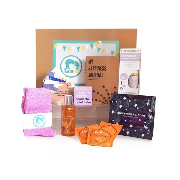 IVF Care Gift Box - Fertility Gift Hamper - IVF socks and self care package.