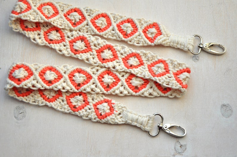macrame bag strap