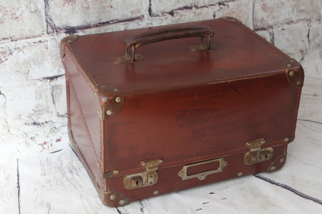 Square Case for a Franking Machine,1950-60s,cardboard Carry Case ...
