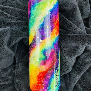 Space Galaxy Rainbow Tumbler