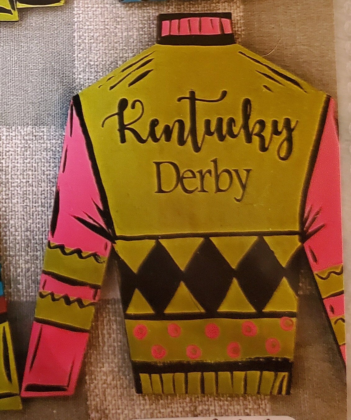 Kentucky Derby JOCKEY SILKS 6 Hand Painted Etsy