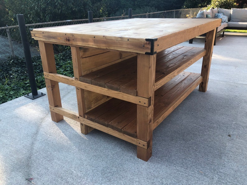 Isla de cocina con asientos | Etsy