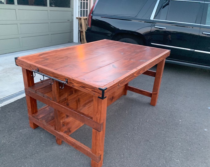 Kitchen Island With Seating Etsy