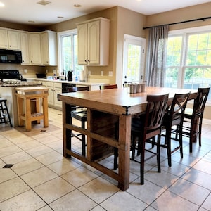 Kitchen island with seating