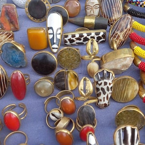 African Wholesale Rings Wedding Rings Statement Rings Brass Rings Gift Jewelry Etsy
