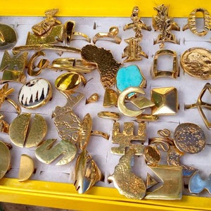 African wholesale rings, wedding rings, statement rings, brass rings, gift jewelry