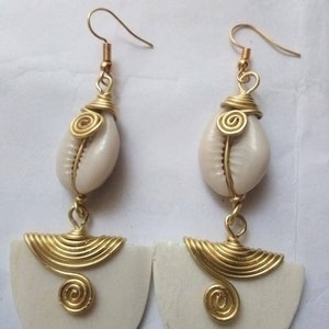 African women earrings, gift for her earrings, brass earrings, beautiful statement pieces