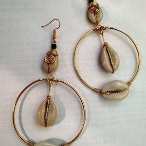 African women earrings, gift for her earrings, brass earrings.